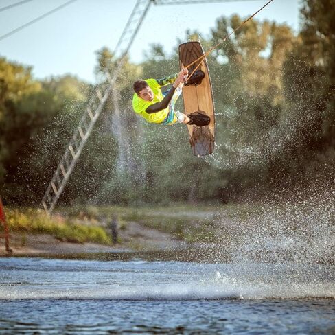 حبل Obcursco Wakeboard، خط الرياضات المائية مع مقبض EVA. مثالية للتزلج على الماء، لوح التزلج، لوح الركبة in Kuwait