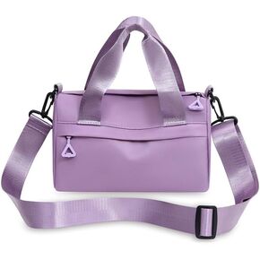 Small Gym Bag for Women, Mini Gym Bag Tote (Black)
