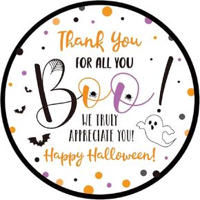 G2PLUS Thanksgiving Stickers, 60PCS Happy Thanksgiving Stickers, 2'' Round Thanksgiving Day Stickers, Fall Holiday Pumpkin Gift Sticker, Fall Theme Envelope Seals for Autumn Harvest Party Favors
