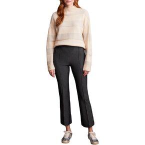 Tribal Women's Sparkle Stripe Micro Bootleg Pull-on Ankle Pants