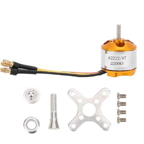 Professional A2212 Outrunner Brushless Motor High Power Motor Parts for RC Quadcopter(1400KV ) Electric Motors & Parts (2200KV)