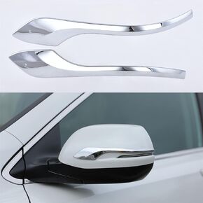 for Honda CRV 2023 2024 2025 Chrome Exterior Rearview Mirror Side Molding Trims, Elegant Sporty Exterior Rearview Mirror Molding for CR-V gas hybrid LX, Special Edition, EX, EX-L, Touring