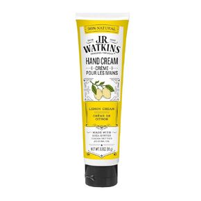 J.R. Watkins Natural Moisturizing Hand Cream, Coconut, Hydrating Hand Moisturizer with Shea Butter, Cocoa Butter, and Avocado Oil, USA Made and Cruelty Free, 3.3oz