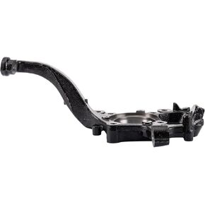 TRQ Front Right Steering Knuckle Black Passenger Side Compatible with 2010-2014 Ford F-150