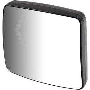 OCPTY Truck Side View Mirror Glass With Power Heated Back View Towing Mirror Drive Side For 2002-2018 For International Prostar Lonestar 4300 4400 7400 7600 8500 860