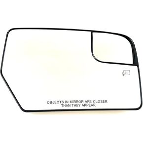 Passenger Right Side Heated Mirror Glass Compatible with Ford Expedition 2012-2017 Compatible with Lincoln Navigator 2012-2014 Right Side Heated Mirror Glass CL1Z17K707A FD314GR