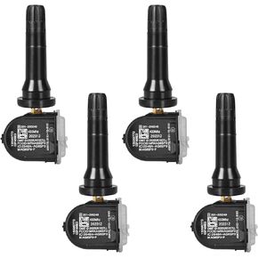 RLP Set of 4 TPMS Tire Pressure Monitoring System Sensor 433MHz Compatible with Calillac, GMC, Malibu Silverado Impala Cruze,Regal Lacrosse Replace OE#13598773 13516165 13589601 13506028 13594222