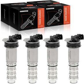 A-Premium 4-PC Intake and Exhaust Engine Variable Valve Timing (VVT) Solenoid Compatible with BMW 335i, 335i GT xDrive, 335i xDrive, X5, 535i, 535i GT, 535i GT xDrive, 535i xDrive, 550i, 550i GT