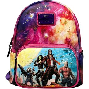 Loungefly Guardians of the Galaxy Marvel Comics Group Shot Womens Double Strap Shoulder Bag Purse