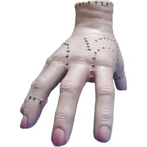 دعامات يد الأربعاء أدامز العائلية مخيفة لحفلات الهالوين التنكرية، والتجمعات العائلية، والحفلات، ومشجعي عائلة آدامز
