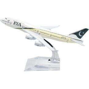 TANG DYNASTY(TM 1:400 16cm B747-400 PIA Metal Airplane Model Plane Toy Plane Model
