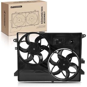 A-Premium Engine Radiator Cooling Fan Assembly Compatible with Select Chevrolet & Saturn Models - Captiva Sport 2012, Vue 2008-2010 - Replace# 89019138