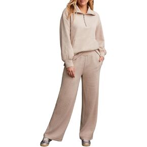 Tribal Women's Quilted Pull-on Pants with Pockets