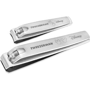 Tweezerman Stainless Steel Nail Combo Set with Fingernail and Toenail Clippers