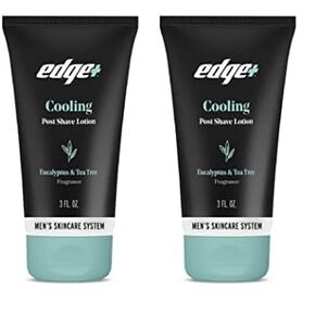 Edge+ Cooling Post Shave Lotion with Eucalyptus & Tea Tree, 3oz