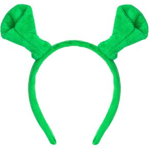 Ears Green Headband Funny Headwear Halloween Party Dress up Role Playing Costume Headband Accessories