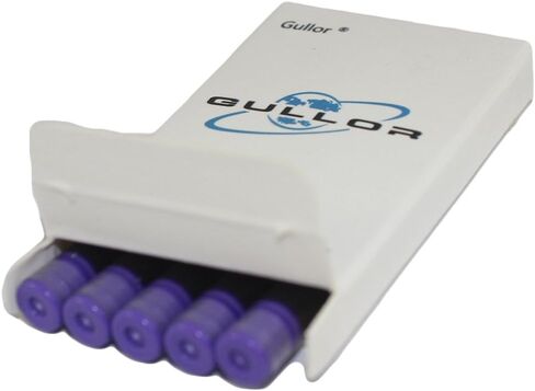 Gullor 35 PCS International Size Pen Ink Cartridge to Fit Jinhao Fountain Pens, 7 Colors, 7 Packs in Saudi Arabia