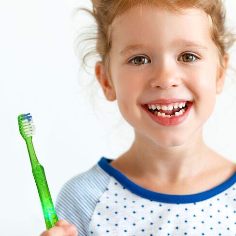 Firefly Light-Up Timer Kids Toothbrush with Suction Cup, Soft - 2 Count (Pack of 1), Assorted in Saudi Arabia