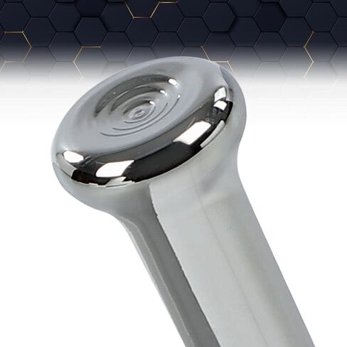 PIT66 Cars Door Lock Knobs Compatible with GM 1971-1988 Chrome Plastic 1 Pair in Saudi Arabia