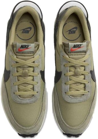 حذاء الجري Nike Waffle Debut Se للرجال، زيتوني محايد/DK SMOKE GREY-DARK STUCCO، 10 UK (11 US) in Saudi Arabia