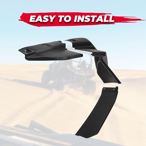 KEMIMOTO UTV واسعة الحاجز مضيئة متوافق مع كاواساكي Teryx KRX 1000 2020-2024 HDPE الثقيلة الموسعة الجبهة الخلفية الحاجز مشاعل XXL الطين مشاعل الحرس 4 قطعة مجموعة الملحقات استبدال 99994-1324 in Saudi Arabia