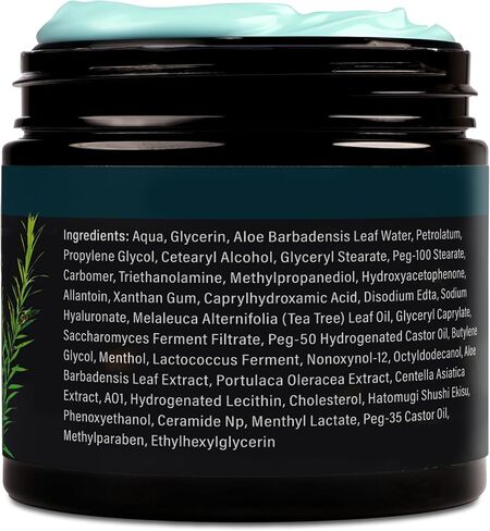 NUVADERMIS Urea Cream 40 Percent for Feet - 40% Urea Foot Repair Lotion - Maximum Strength For Dry Cracked Heels - 2% Salicylic Acid, Shea Butter, Tea Tree Oil, Vitamin E - 5.29 oz Jar in Saudi Arabia