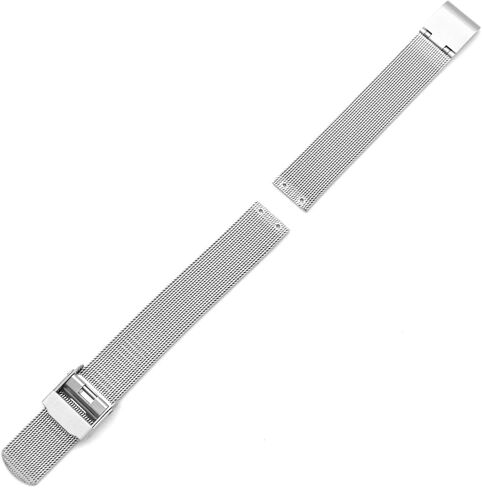 14mm Screwing Stainless Steel Watch Strap Replacement for Skagen (silver) in Saudi Arabia