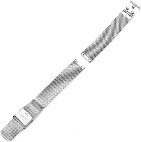 14mm Screwing Stainless Steel Watch Strap Replacement for Skagen (silver) in Saudi Arabia