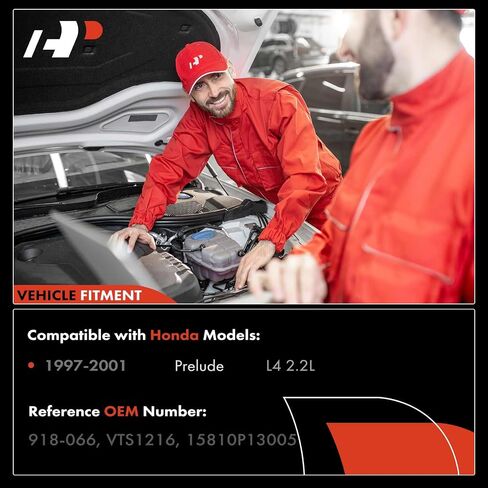 ملف لولبي لتوقيت الصمام المتغير للمحرك A-Premium (VVT) متوافق مع Honda Prelude 1997 1998 1999 2000 2001، L4 2.2L، استبدال #15810P13005 in Saudi Arabia
