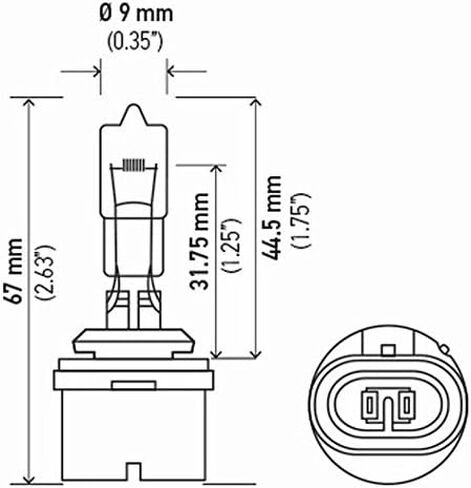 HELLA 892 Standard Halogen Bulb, 12 V, 16W in Saudi Arabia