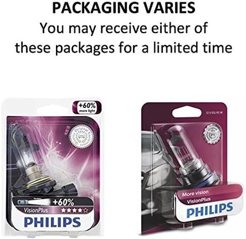 Philips H7 VisionPlus Upgrade Headlight Bulb with up to 60% More Vision, 1 Pack in Saudi Arabia