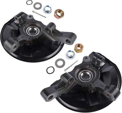 Pair Front Steering Knuckle & Wheel Hub Bearing Assembly Replacement for 2007-2017 Jeep Compass Patriot Dodge Caliber 698-411 698-410 68088498AA 68088499AA in Saudi Arabia
