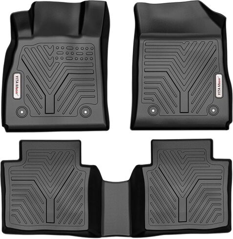 YITAMOTOR Floor Mats Compatible with 2014-2020 Chevrolet Impala, Custom Fit Black TPE Floor Liners 1st & 2nd Row All-Weather Protection in Saudi Arabia