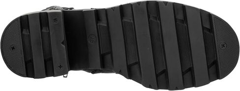 حذاء طويل من شركة Vintage Foundry Co. حذاء Guilia نسائي، نعل عروة، مقدمة دائرية، سحاب جانبي، نعل خارجي مطاطي in Kuwait