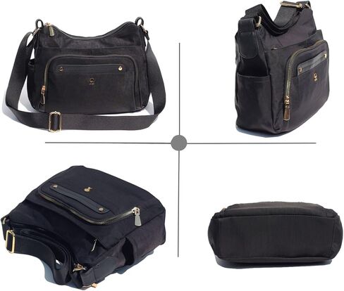 Women Crossbody Bag Shoulder Handbag Multiple Pockets Bag Ladies Messenger Bag Purse Fashion Tote in Kuwait