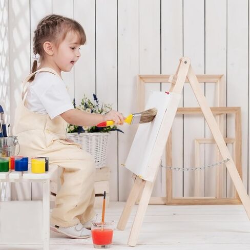 مجموعة من 6 لوحات قماشية من خشب البتولا غير مكتملة مقاس 12 × 16 بوصة، لوحات قماشية خشبية مقاس 3/4 بوصة للرسم وصب الفن والحرف اليدوية والرسم والمزيد in Kuwait