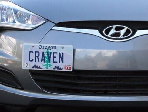 CravenSpeed Platypus License Plate Mount Compatible with Hyundai Veloster 2019-2022 | No Drilling | Made of Stainless Steel & Aluminum | Made in USA in Saudi Arabia