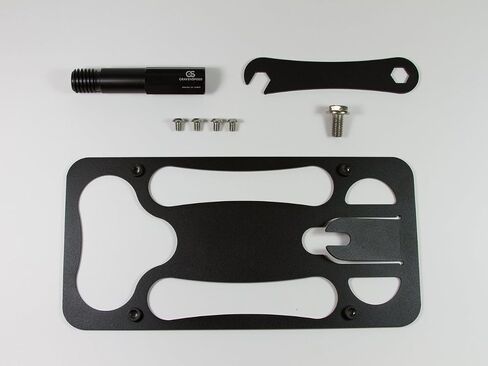 CravenSpeed Platypus License Plate Mount Compatible with Hyundai Veloster 2019-2022 | No Drilling | Made of Stainless Steel & Aluminum | Made in USA in Saudi Arabia