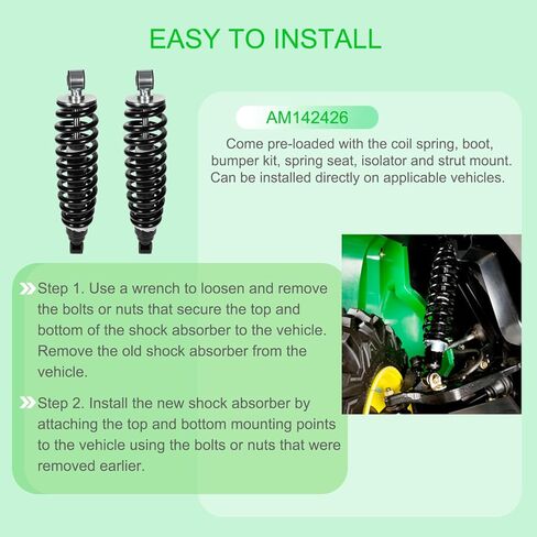 AM142426 ممتص الصدمات الأمامي يناسب John Deere XUV625i، XUV825i، XUV825I S4، XUV855D، XUV855D S4، XUV825E، XUV825M، XUV825M S4، XUV855E، XUV855M، XUV855M S4 in Kuwait