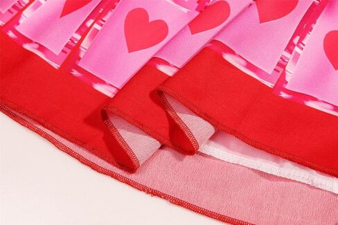 IBQ 5 قطع زي الهالوين للفتيات للأطفال على شكل قلوب وردية فستان الأميرة التنكري لفيلم عيد الميلاد وإكسسوارات الزي in Kuwait