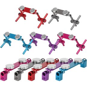 Milltrip RC Magnetic Body Mounts,Magnetic Body Shell Mount,Aluminum Magnetic Body Shell Mount Kit, Body Post Mount for 1/10 RC Racing Car(Titanium)