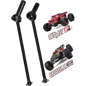 for Arrma 1/5 KRATON 8S BLX,Outcast 8S BLX Upgrade Parts,2PCS Front/Rear Drive Shaft CVD Upgrades Parts Hop-up for 1/5 Arrma Outcast/KRATON 8S BLX