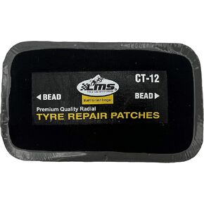LMS Radial Tire Repair Patches (4-3/4"x2-3/4)