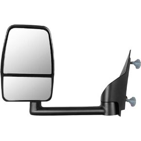 Driver Towing Mirror Compatible with 2003-2017 Chevy Express Savana 1500 2500 3500#GM1320426