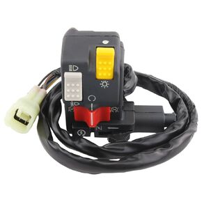 Handlebar Switch Start Kill Stop Headlight Compatible with Honda 1995-2003 TRX450FM TRX450S Foreman 400 TRX400FW 4x4 ATV 35020-HM7-A00 35200-HM7-720 35200-HM7-004