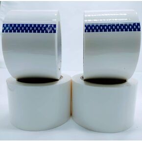 Generic White Packing Tape,Moving Tape 3 inch x 110 Yard,2.0 mil Thick,Heavy Duty for Shipping and Storage (4 Rolls) in Saudi Arabia