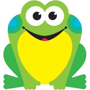Trend Frog Mini Accents, Classroom Bulletin Board Cut Outs, 3 Inches, 36 Count