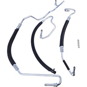 Power Steering Pressure Hose Diesel Return Hydroboost 3401260 3401271 3401941 Compatible with Chevy Silverado 2500 3500 / Sierra 2500 3500 HD 6.6L V8 Turbo 2001-2006 Replace 365453 358980