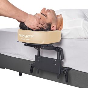 Master Massage Home Mattress Top Massage Kit Adjustable Headrest & Face Cushion Family Use Massage Equipment Black and Blue