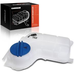 A-Premium Engine Coolant Overflow Recovery Reservoir Tank [with Cap & Sensor] Compatible with Audi S4 2004 2005 2006 2007 2008 2009 & RS4 2007 2008, [fits for 8Cyl 4.2L Only]